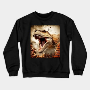 Heeeeere's Dino Crewneck Sweatshirt